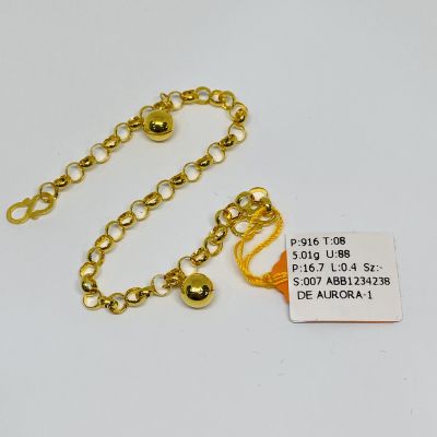 Barang Baby / Kanak-Kanak 916 - RANTAI KAKI KENDI 1C