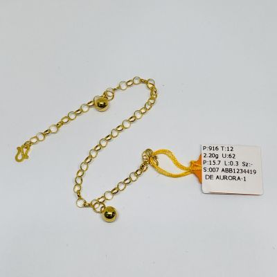 Barang Baby / Kanak-Kanak 916 - RANTAI KAKI KENDI 1C