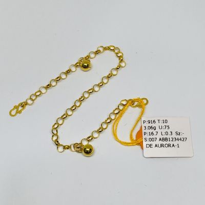 Barang Baby / Kanak-Kanak 916 - RANTAI KAKI KENDI 1C