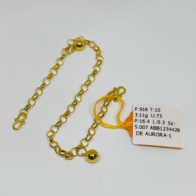 Barang Baby / Kanak-Kanak 916 - RANTAI KAKI KENDI 1C