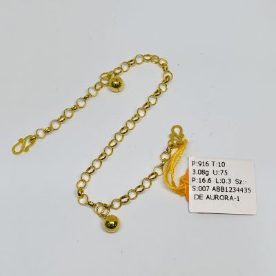 Barang Baby / Kanak-Kanak 916 - RANTAI KAKI KENDI 1C