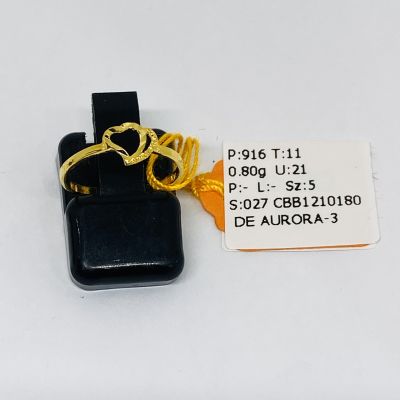 Barang Baby / Kanak-Kanak 916 - CINCIN LOVE 1C