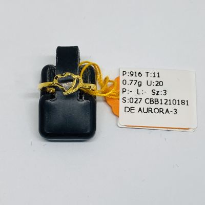 Barang Baby / Kanak-Kanak 916 - CINCIN LOVE 1C