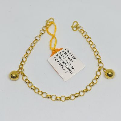 Barang Baby / Kanak-Kanak 916 - RANTAI KAKI BABY 1C