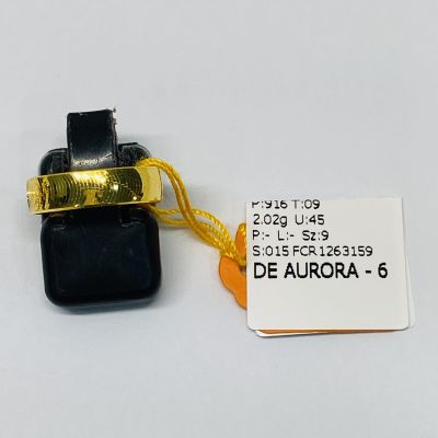 Cincin Belah Rotan 916 - PLAIN 1C