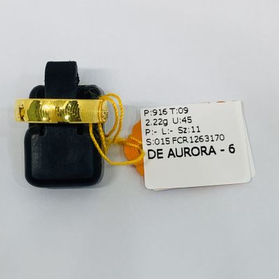 Cincin Belah Rotan 916 - PLAIN 1C