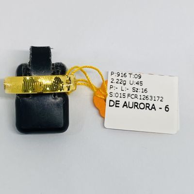 Cincin Belah Rotan 916 - PLAIN 1C