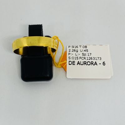 Cincin Belah Rotan 916 - PLAIN 1C