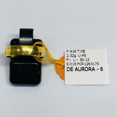 Cincin Belah Rotan 916 - PLAIN 1C