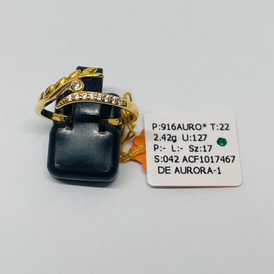 Cincin Fesyen 916 - AURO ITALIA STONE 1C