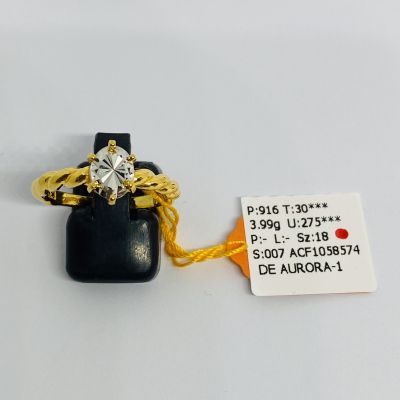 Cincin Fesyen 916 - FESYEN SIN TER MAY STM