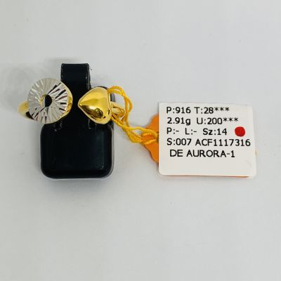 Cincin Fesyen 916 - FESYEN SIN TER MAY STM