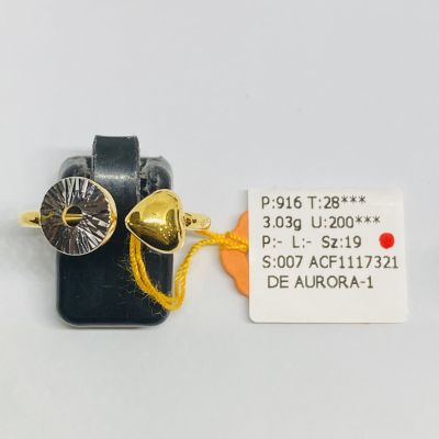 Cincin Fesyen 916 - FESYEN SIN TER MAY STM