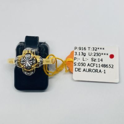 Cincin Fesyen 916 - FLOWER STM 2C