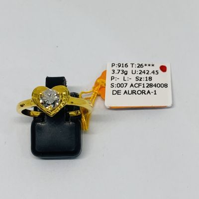 Cincin Fesyen 916 - LOVE STM 2C
