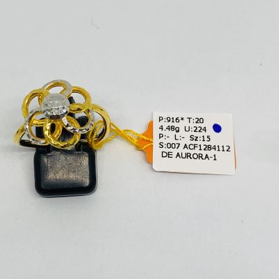 Cincin Fesyen 916 - FLOWER STM 2C