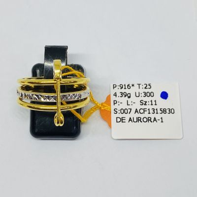 Cincin Fesyen 916 - SAFETY PIN SIN TER MAY STM 2C