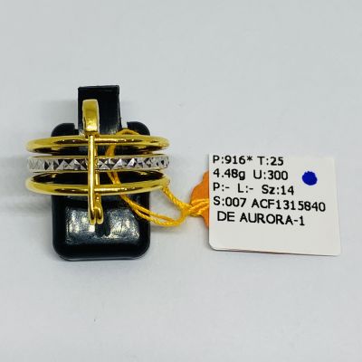 Cincin Fesyen 916 - SAFETY PIN SIN TER MAY STM 2C