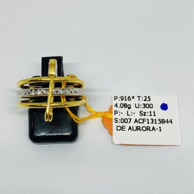 Cincin Fesyen 916 - SAFETY PIN SIN TER MAY STM 2C