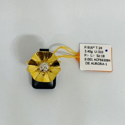 Cincin Fesyen 916 - BUNGA STM 2C