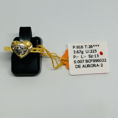 Cincin Fesyen 916 - FESYEN SIN TER MAY STM