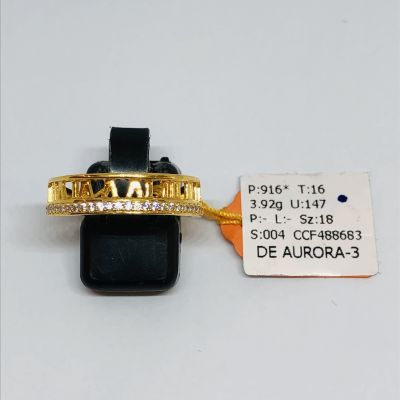 Cincin Fesyen 916 - ROMAN STONE 1C