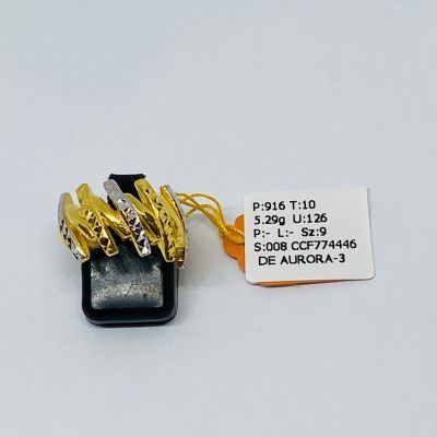 Cincin Fesyen 916 - ZIGZAG 2C