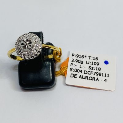 Cincin Fesyen 916 - DIAMOND CUT 2C