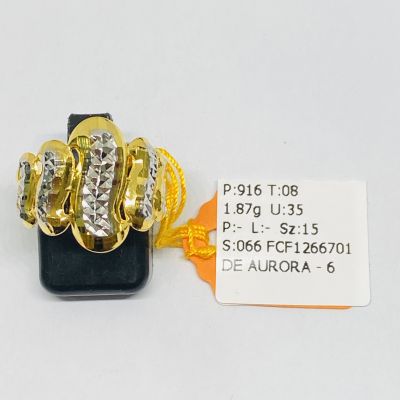 Cincin Fesyen 916 - EVERGREEN 2C
