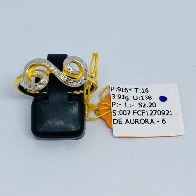 Cincin Fesyen 916 - FESYEN SIN TER MAY STM