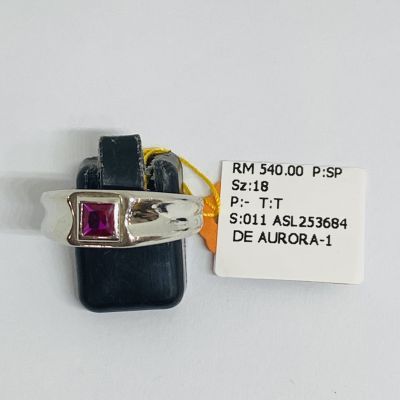 Cincin Perak 925 - MERAH