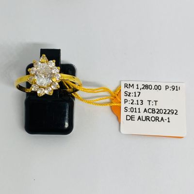 Cincin Permata 916