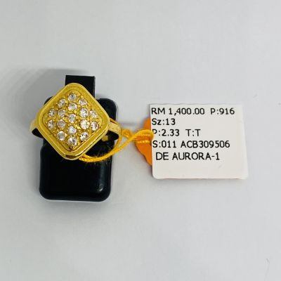Cincin Permata 916 - BATU PERMATA
