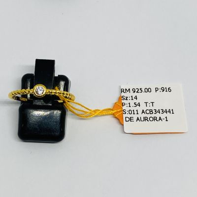 Cincin Permata 916 - CINCIN BATU ZIRCONIA