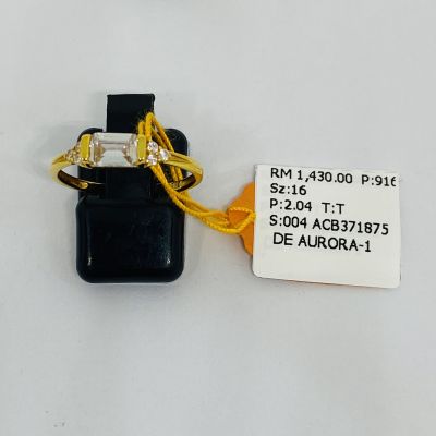 Cincin Permata 916 - CINCIN BATU NIKAH KAHWIN