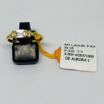 Cincin Permata 916 - CINCIN BATU NIKAH KAHWIN