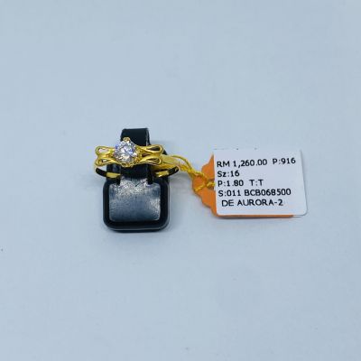 Cincin Permata 916 - CINCIN TUNANG ATAU NIKAH