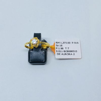 Cincin Permata 916 - CINCIN TUNANG ATAU NIKAH