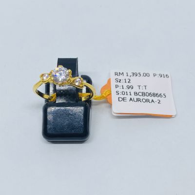 Cincin Permata 916 - CINCIN TUNANG ATAU NIKAH