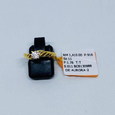 Cincin Permata 916 - CINCIN TUNANG ATAU NIKAH
