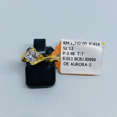 Cincin Permata 916 - CINCIN TUNANG ATAU NIKAH