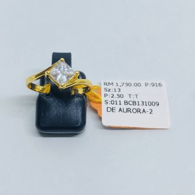 Cincin Permata 916 - CINCIN TUNANG ATAU NIKAH