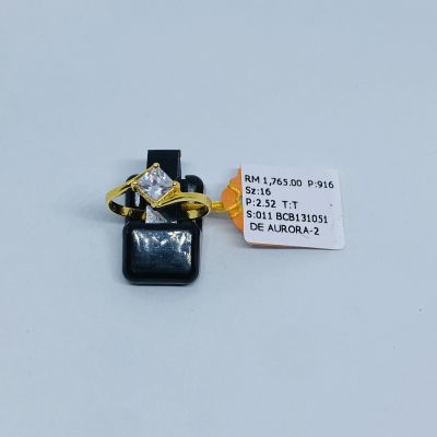 Cincin Permata 916 - CINCIN TUNANG ATAU NIKAH