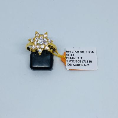 Cincin Permata 916 - CINCIN TUNANG ATAU NIKAH