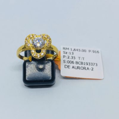 Cincin Permata 916 - CINCIN TUNANG ATAU NIKAH