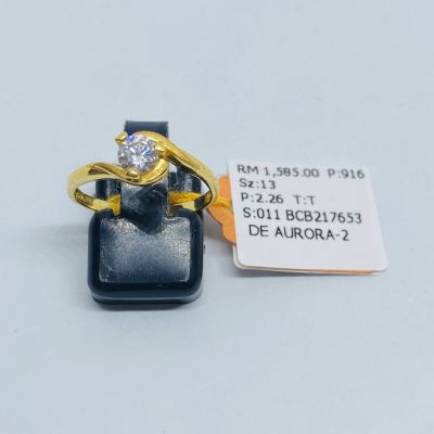 Cincin Permata 916 - CINCIN TUNANG ATAU NIKAH