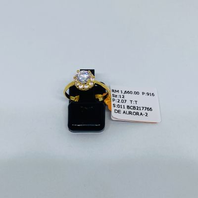 Cincin Permata 916 - CINCIN TUNANG ATAU NIKAH