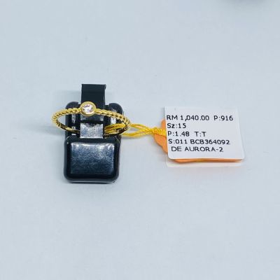Cincin Permata 916 - ZIRCONIA
