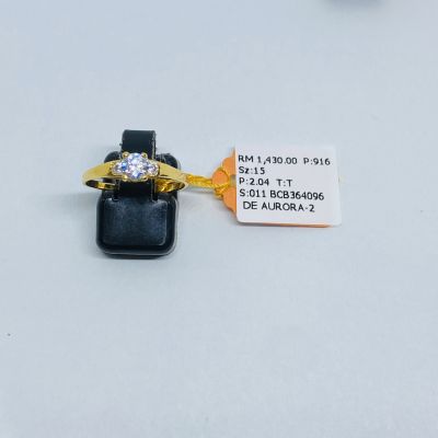 Cincin Permata 916 - ZIRCONIA