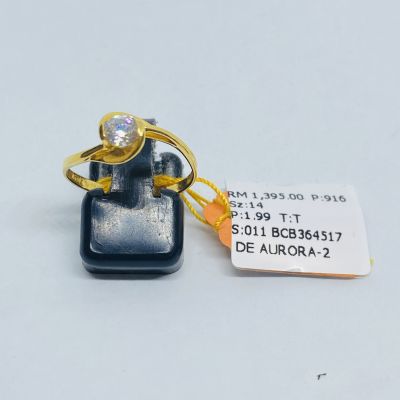 Cincin Permata 916 - ZIRKONIA